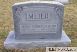 Aleene Henderson Meier