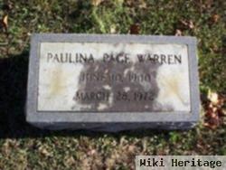 Paulina Page Warren