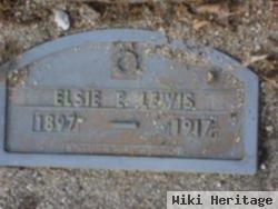 Elsie E Lewis