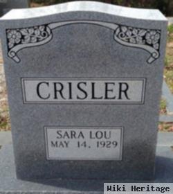 Sara Lou Crisler