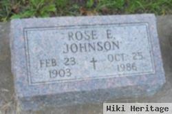 Rose E Johnson