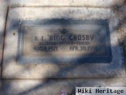 B. E. "bing" Crosby