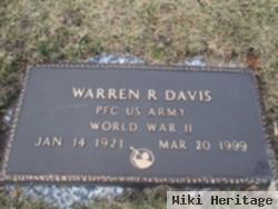 Warren R Davis