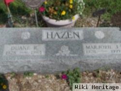 Marjorie Jean Proctor Hazen