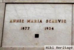 Annie Maria Landswick Scarvie