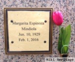 Margarita Espinoza Mindiola