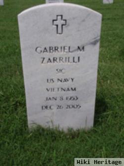 Gabriel M Zarrilli