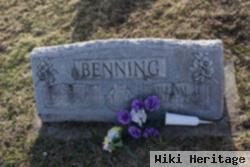 Bessie L Benning