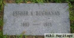 Esther K. Buchanan