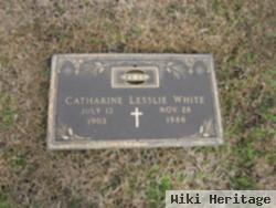 Catharine Lesslie White