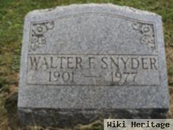 Walter F. Snyder