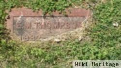 E. M. Thompson