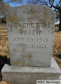 Everett E. Paben