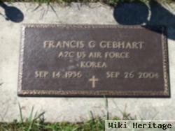 Francis G. "blackie" Gebhart, Sr