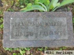 Frances M. Walker