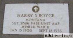 Harry S Boyce