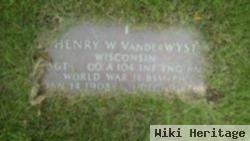 Henry William Vander Wyst