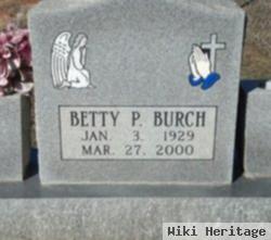 Betty P. Burch