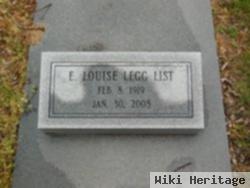 E. Louise Legg List