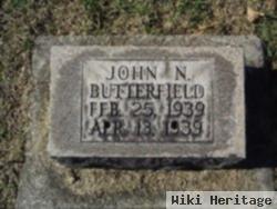 John N Butterfield