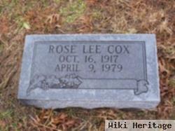 Rose Lee Hoskins Cox