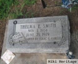 Thelma E Smith