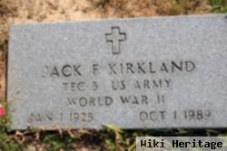 Jack F Kirkland