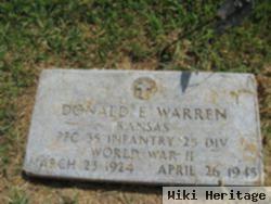 Donald E. Warren