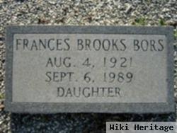 Frances Brooks Bors