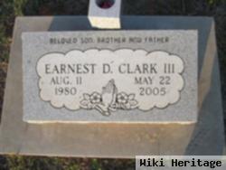 Earnest D Clark, Iii