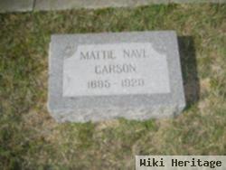 Mattie Nave Carson