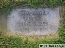 Vilda Esther Divers Gordon