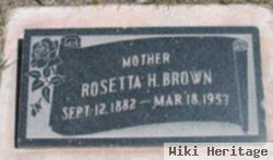 Rosetta Brown