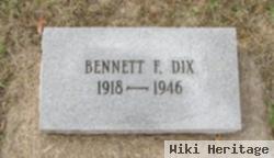 Bennett F. "bennie" Dix