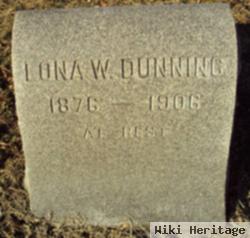 Lona W Dunning