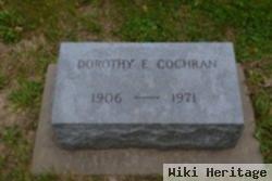 Dorothy E. Golliher Cochran