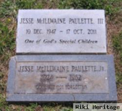 Jesse Mcillwaine Paulette, Iii