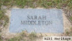 Sarah "sallie" Beasley Middleton