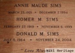 Annie Maude Sims