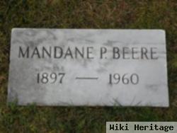 Mandane P Beere