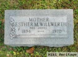 Esther M. Jones Willwerth