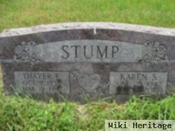 Thayer E. "eddie" Stump