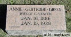 Annie Gertrude Green Eaton