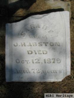 Sarah F. Abston