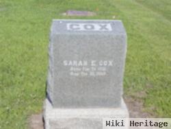 Sarah Elizabeth Kennedy Cox