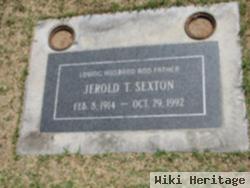 Jerald T Sexton