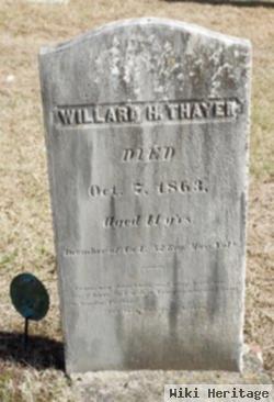 Pvt Willard H. Thayer