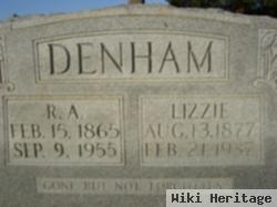 Mary Elizabeth "lizzie" Minyard Denham