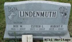 Esther L Rupert Lindenmuth