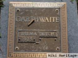 Wilma "dutch" Garthwaite